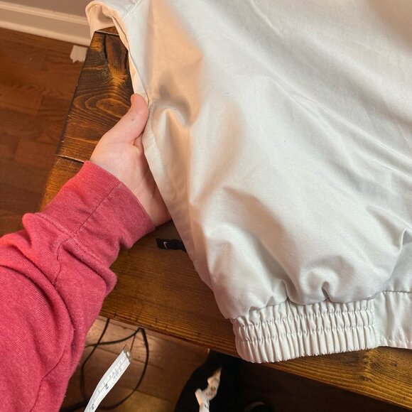 Nike Golf Pullover Windbreaker Mens size Medium Long Sleeve 1/4 Snap Elastic Hem - Picture 10 of 13